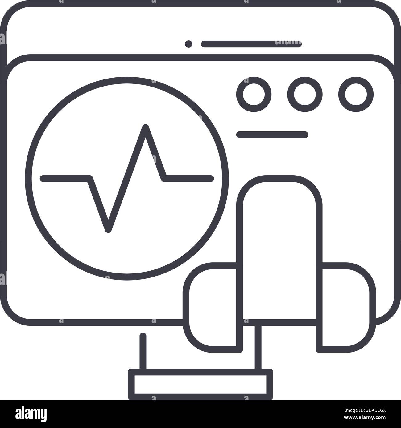Audiogram Stock Vector Images - Alamy