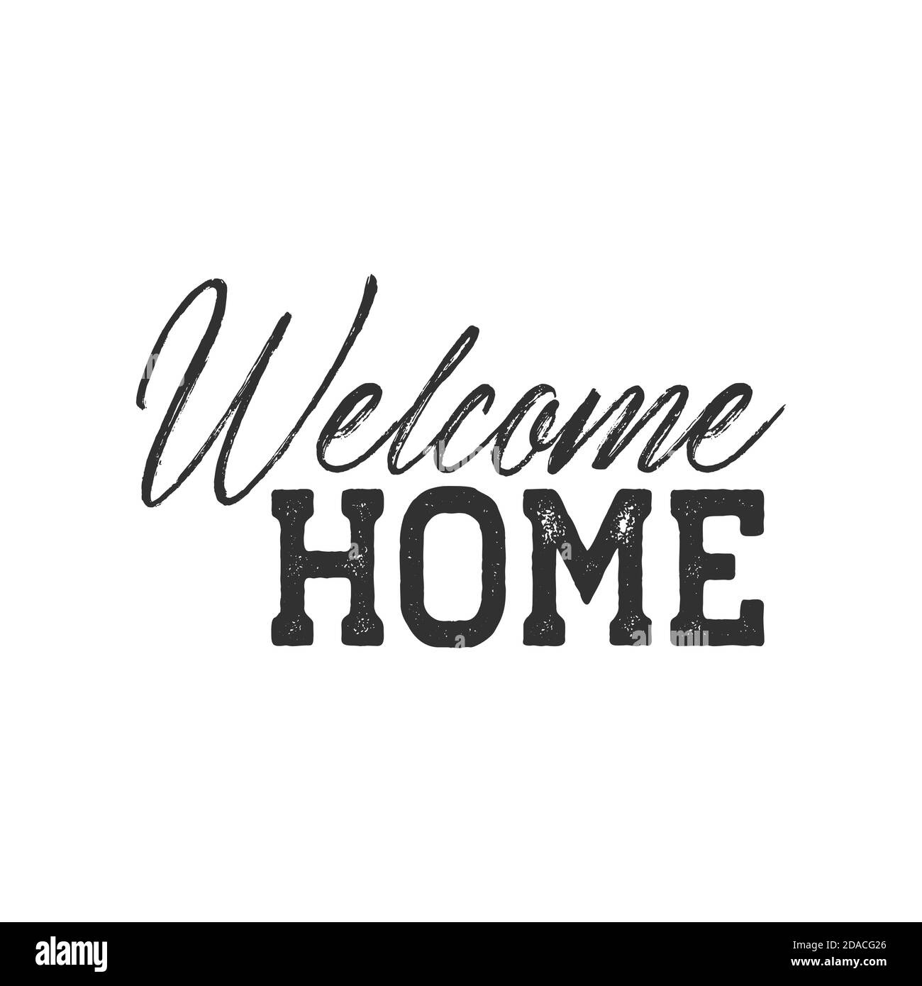 welcome home' Cut Out Stock Images & Pictures - Alamy