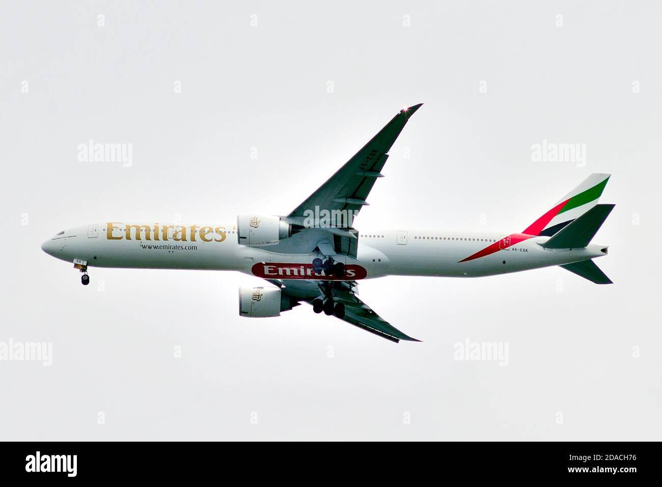 Emirates Boeing 777 300 High Resolution Stock Photography and Images