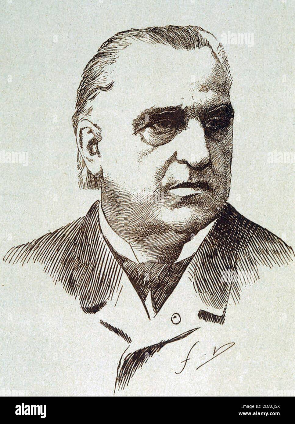 JEAN-MARTIN CHARCOT (1825-1893) French neurologist Stock Photo