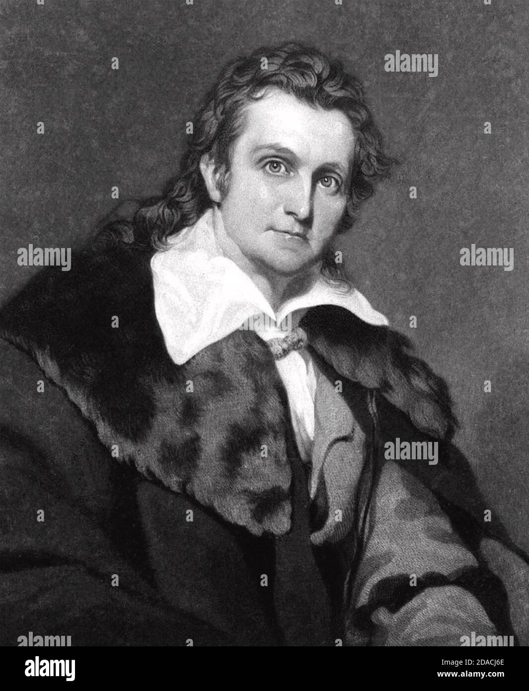 JOHN AUDUBON (1785-1851) American ornithologist and painter Stock Photo