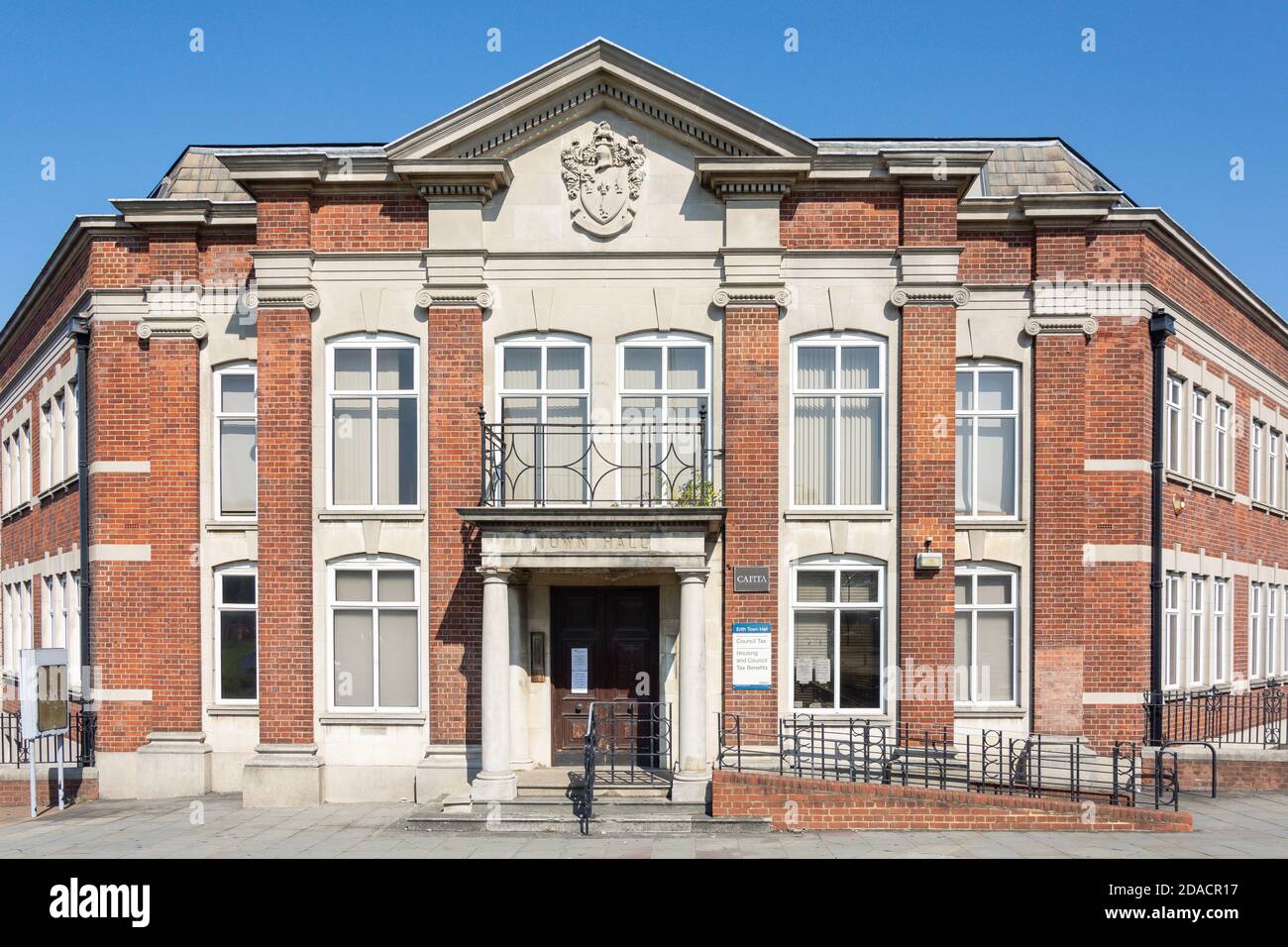 Erith Town Hall, Walnut Tree Road, Erith, London Borough of Bexley, Greater London, England, United Kingdom Stock Photo