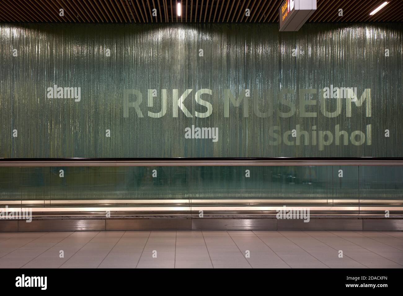 The 'Ruks Museum' inside the Schiphol Airport in Amsterdam, Holland. Stock Photo