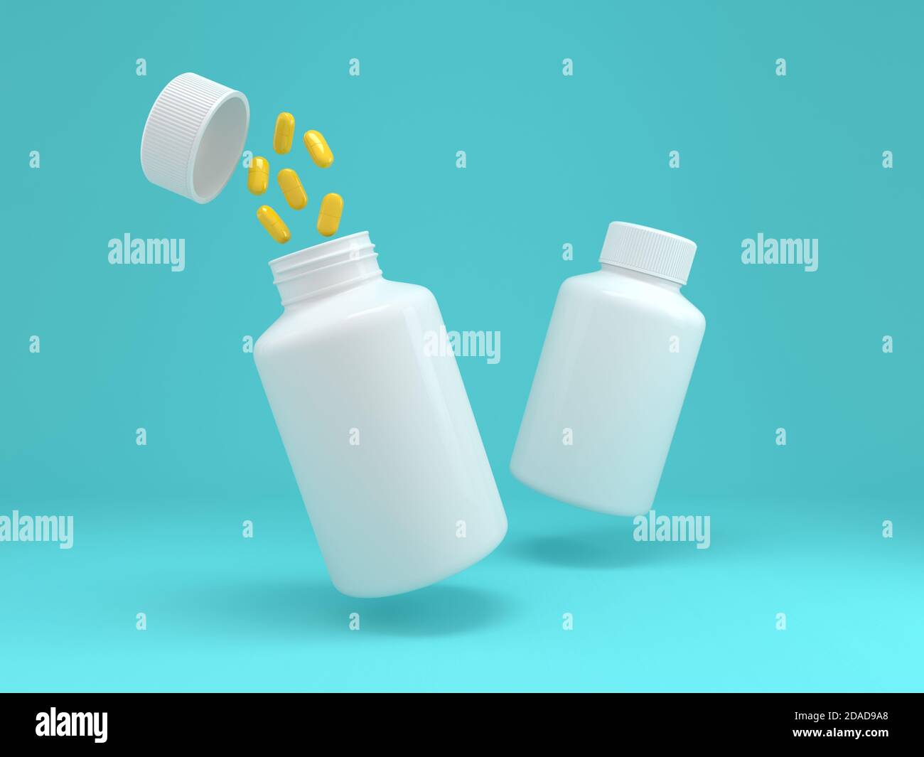 Download 3d Illustration Pills Plastic Bottle High Resolution Stock Photography And Images Alamy