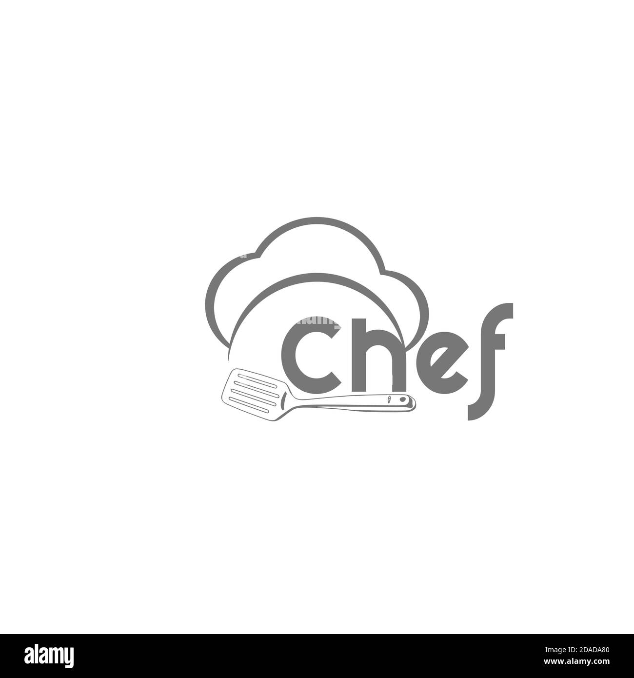 Beautiful chef character cook design. Stock Vector
