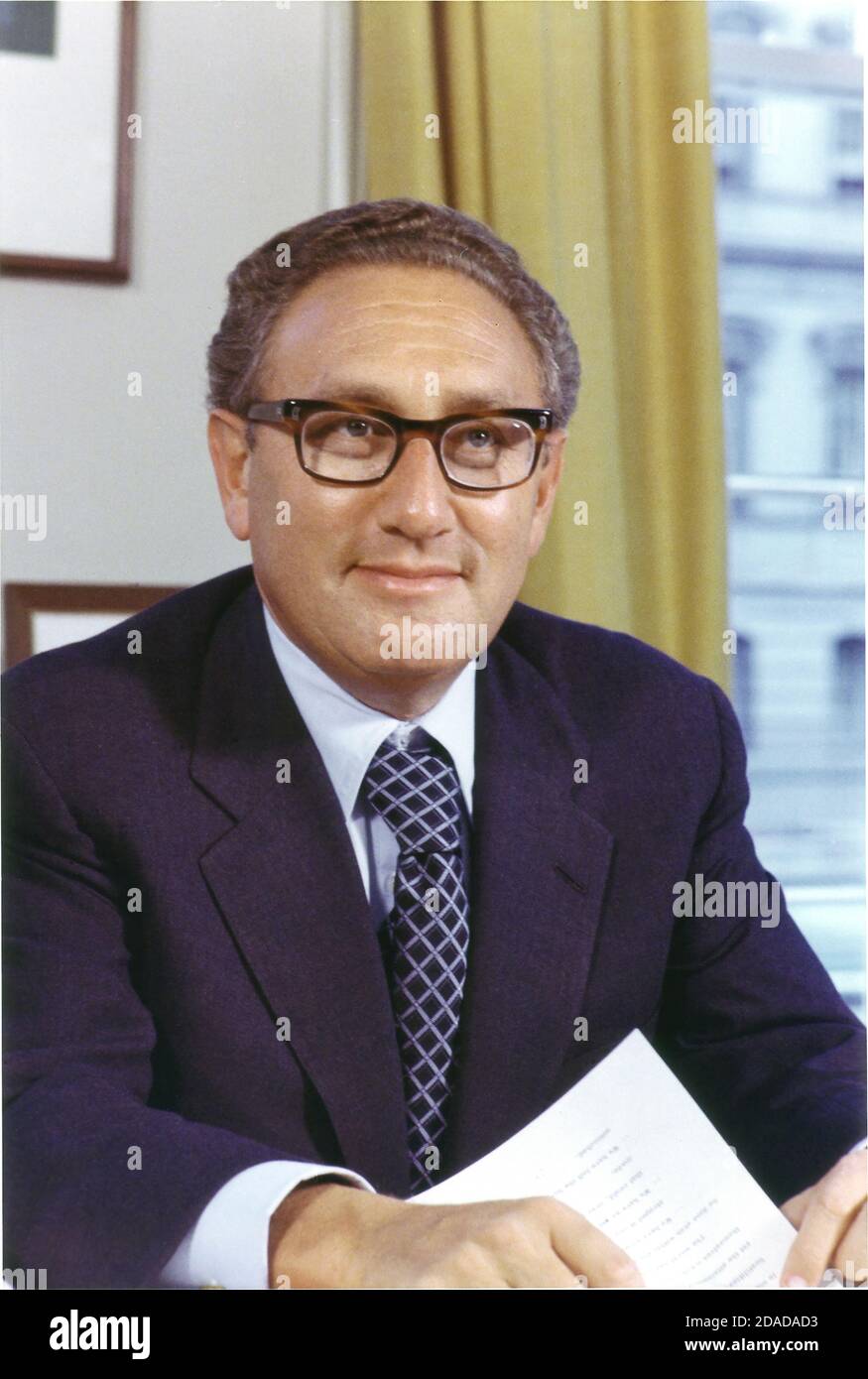 Henry a kissinger portrait hi-res stock photography and images - Alamy