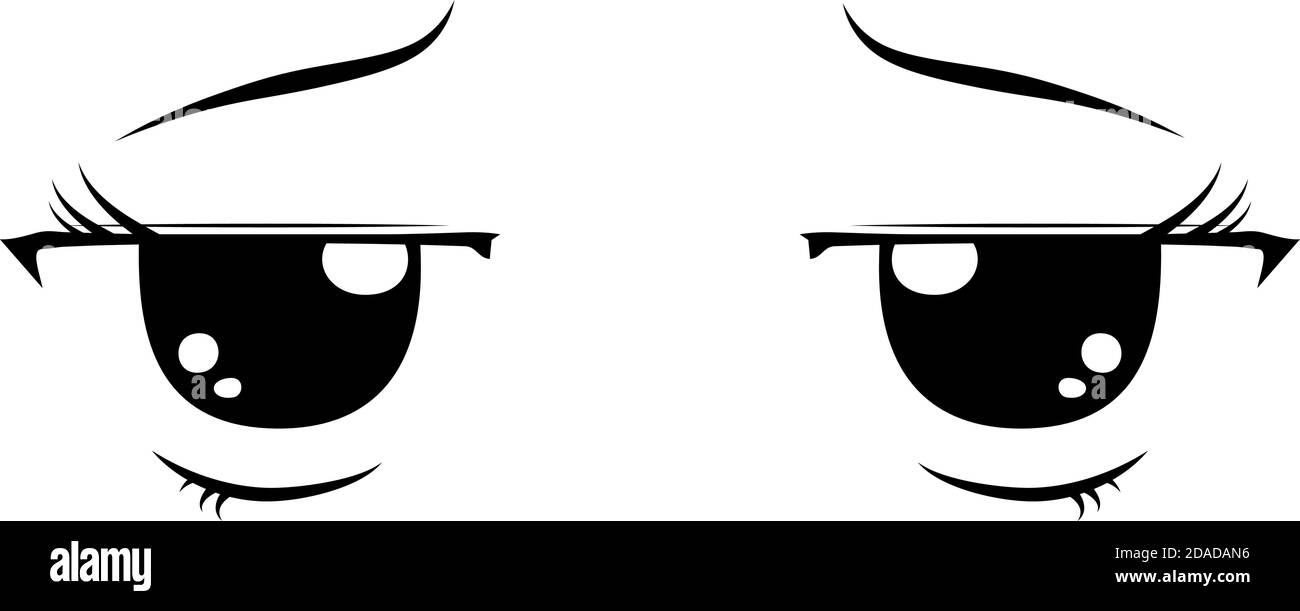 Line Art Anime Eyes Png Line Art Anime Eyes Anime Eye Line Art PNG Image  With Transparent Background  TOPpng