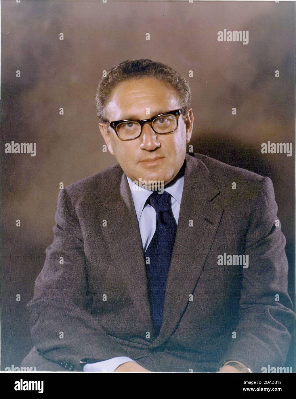 Washington, DC - January 26, 1973 -- Portrait of Doctor Henry A. Kissinger taken in Washington, DC on January 26, 1973. At the time, Kissinger was National Security Advisor to United States President Richard M. Nixon.Credit: White House via CNP | usage worldwide Stock Photo