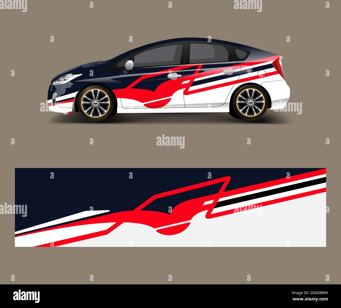 Honda car 2024 decals and graphics
