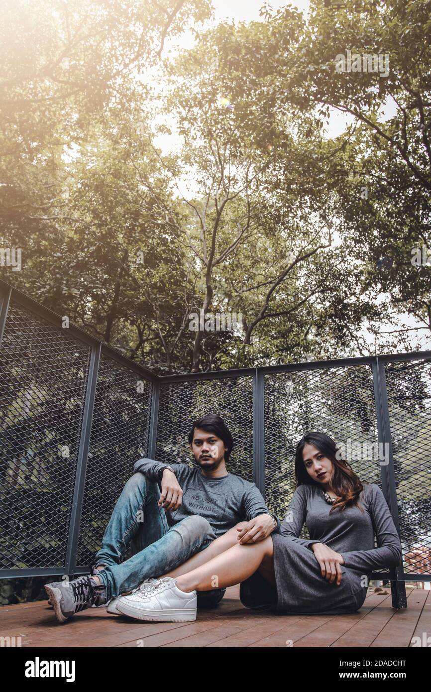 Asian models in love hi-res stock photography and images - Alamy