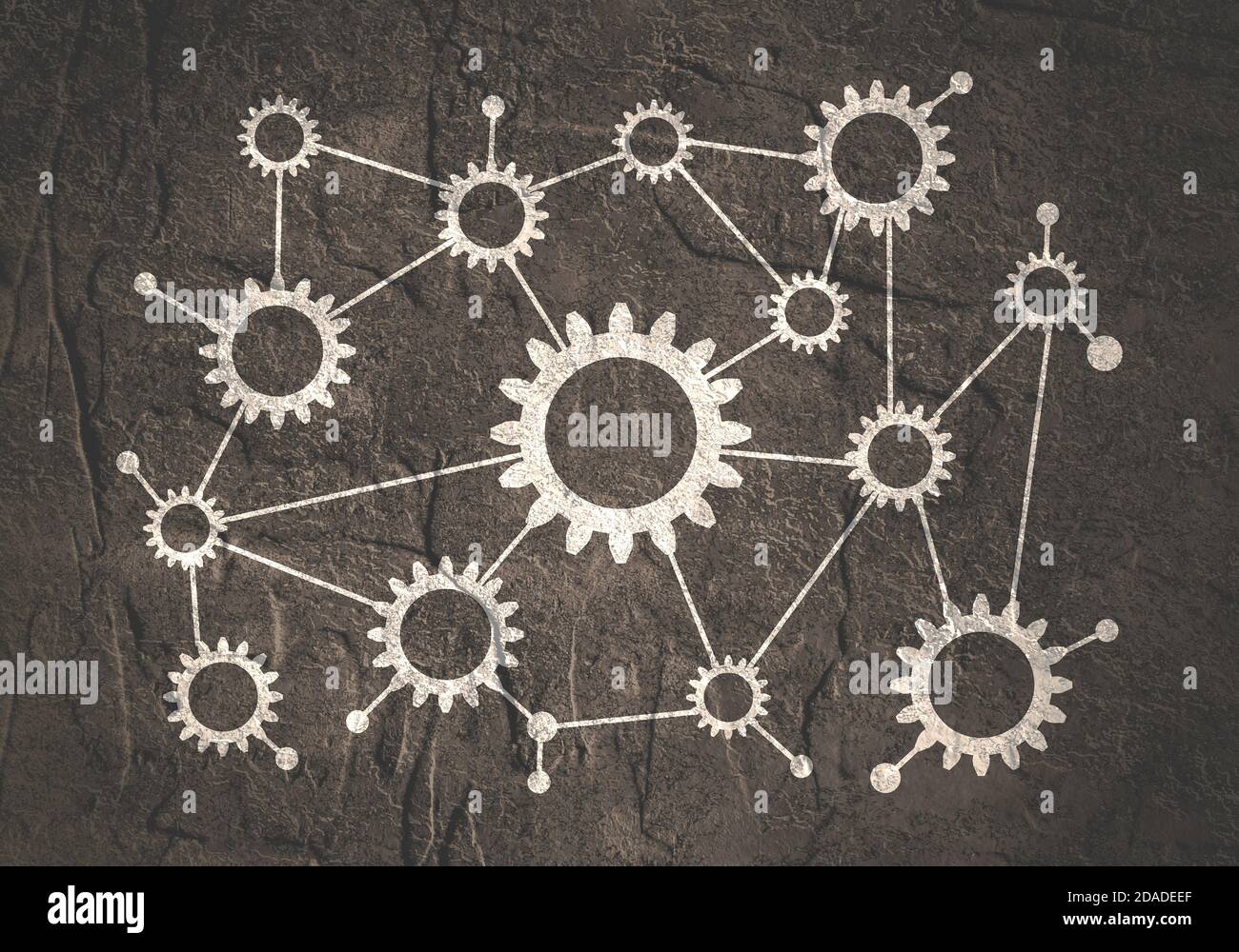 Abstract media network Stock Photo - Alamy