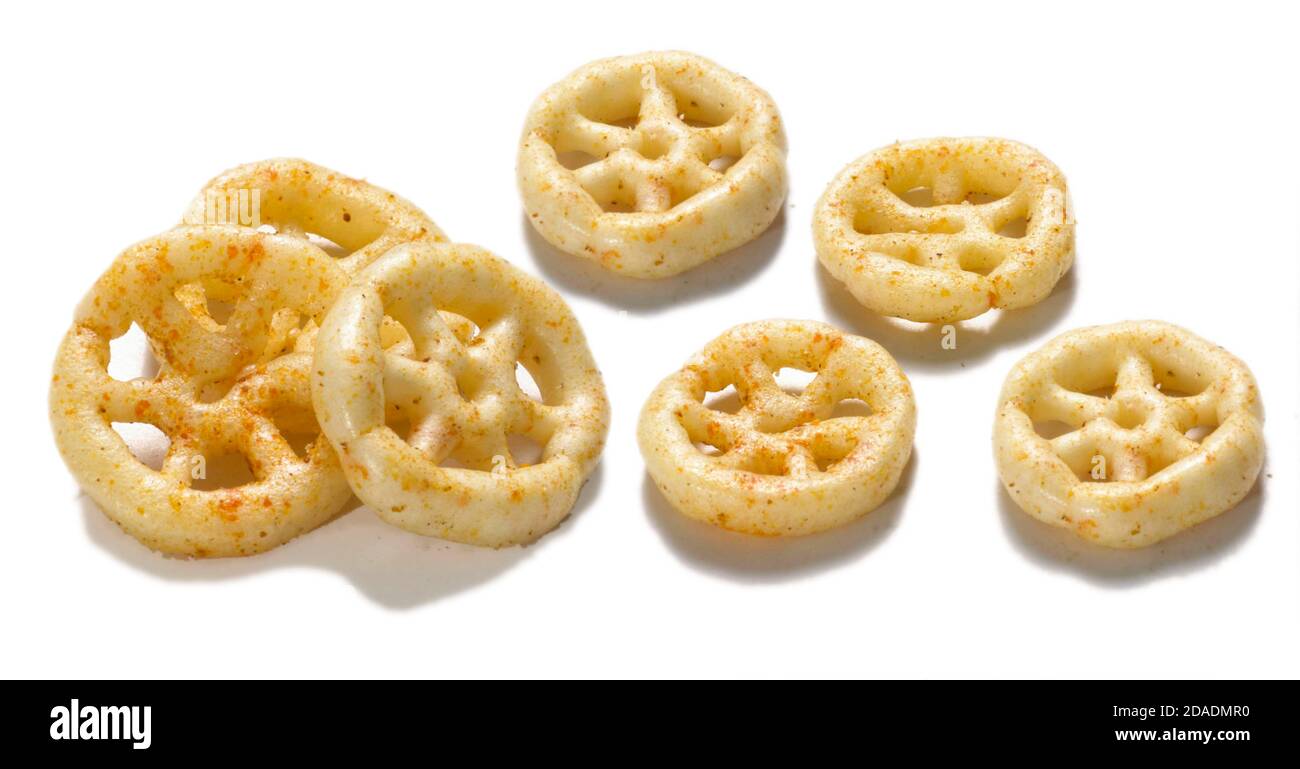 Crispy and crunchy Salty wheat wheel & Wheels, Wheelos, fryums or frymus, Fried and Spicy snack