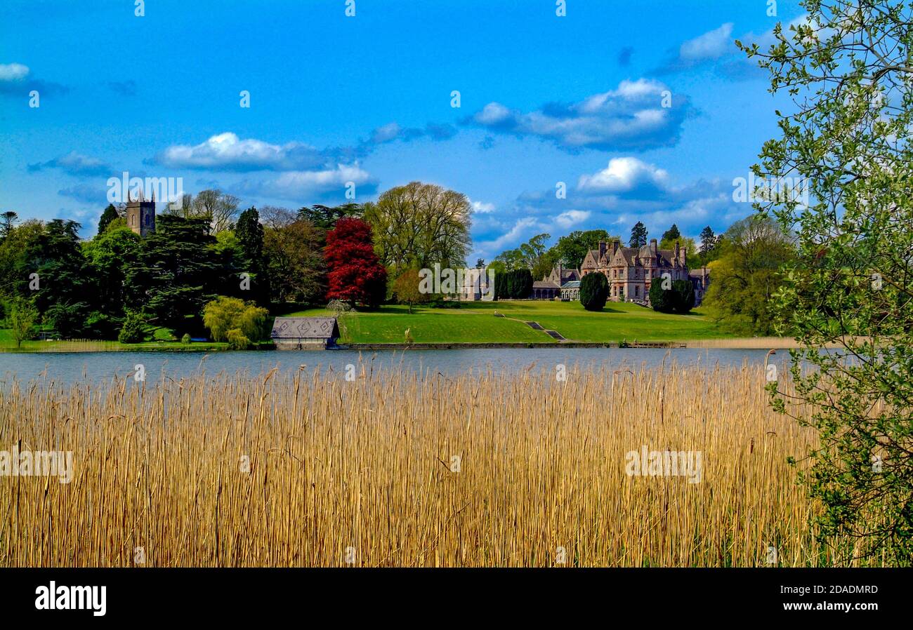 Castle Leslie estate, County Monaghan, ireland Stock Photo Alamy