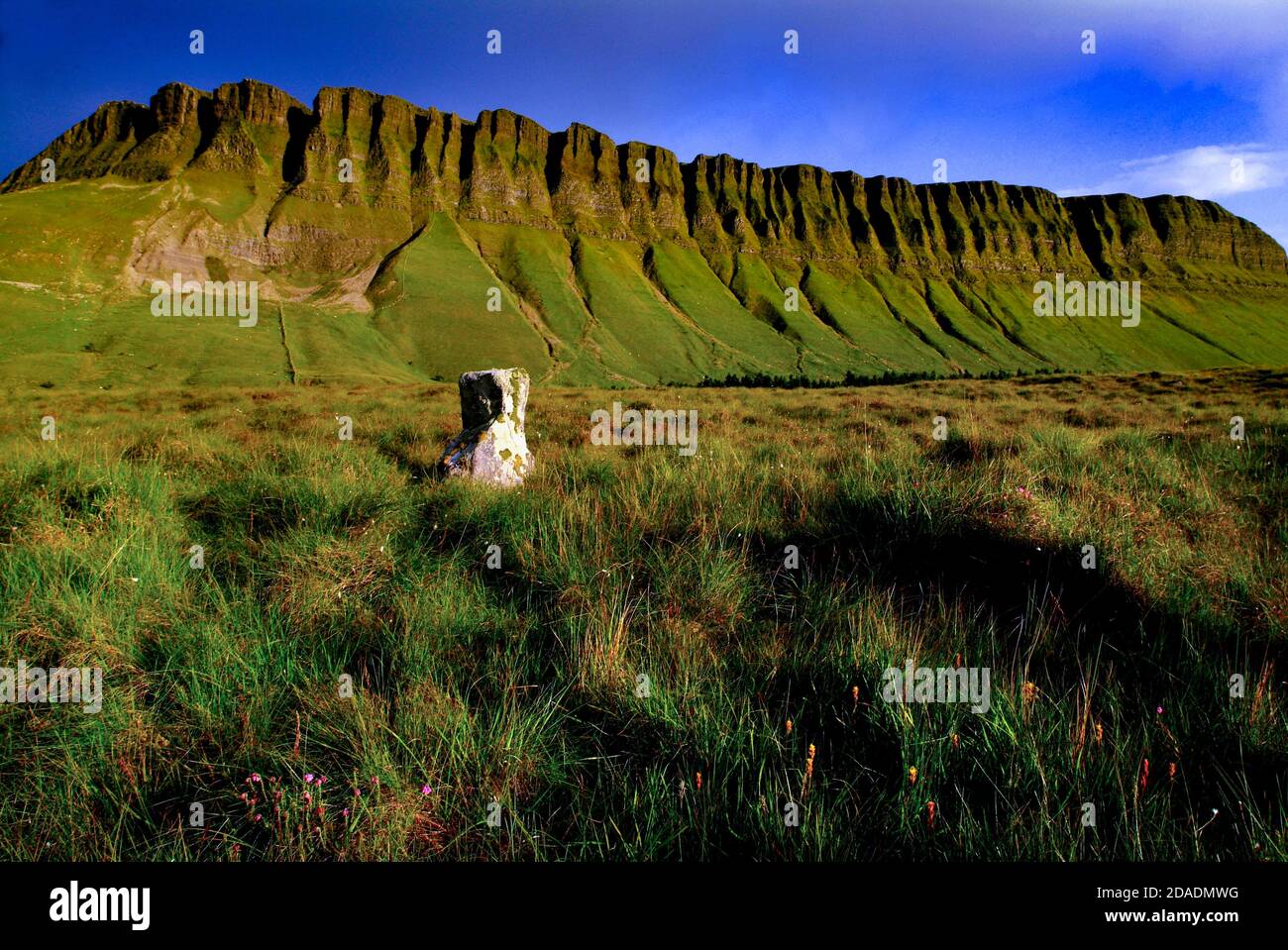 Benbulben mountain in Co. Sligo, Ireland Stock Photo
