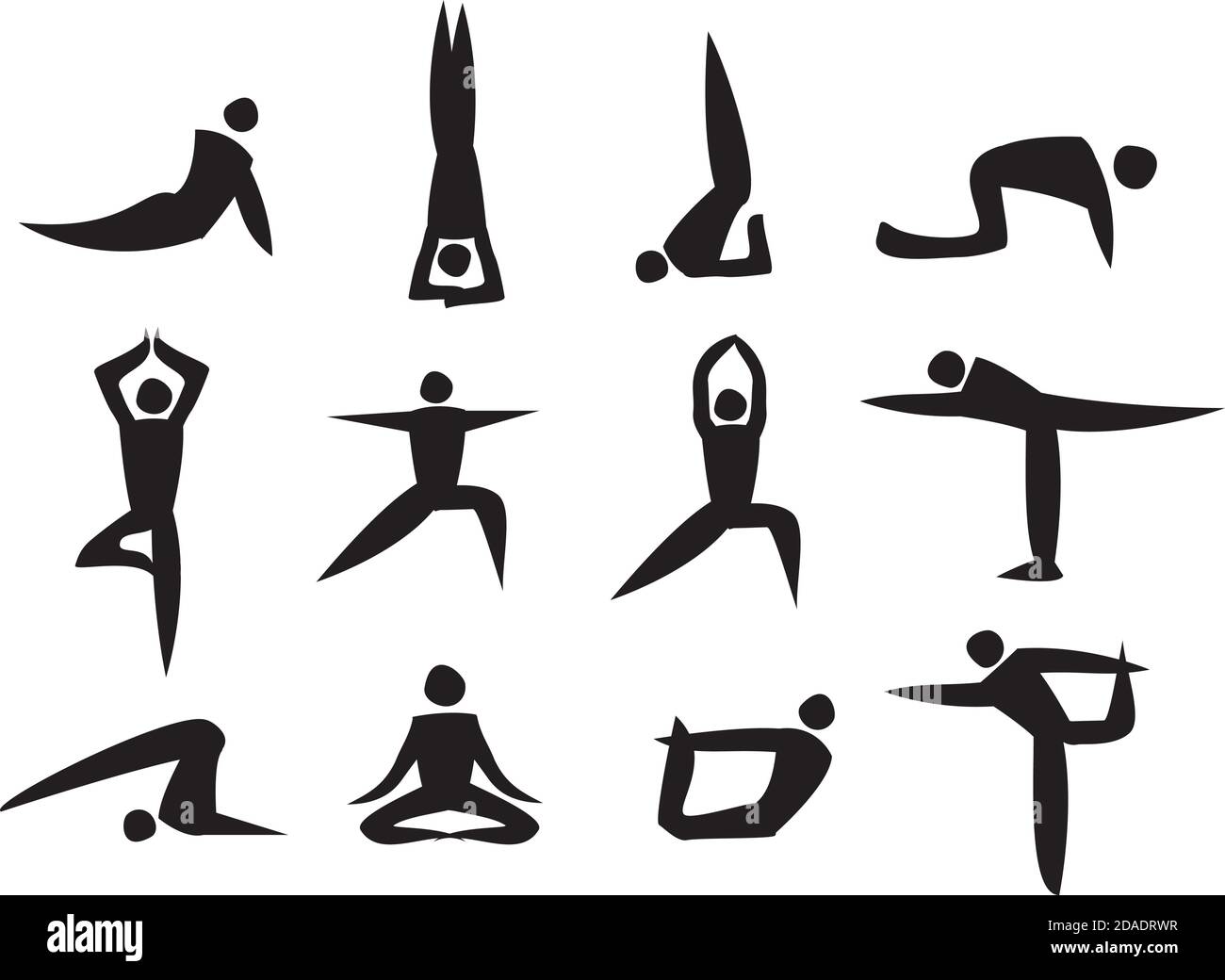 Update 154+ yoga poses vector free download best - kidsdream.edu.vn