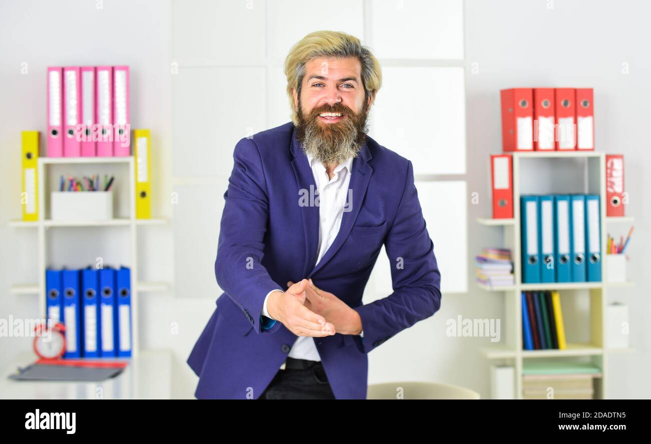 Take a sit. Hello gesture. Lend a hand. Hospitable people