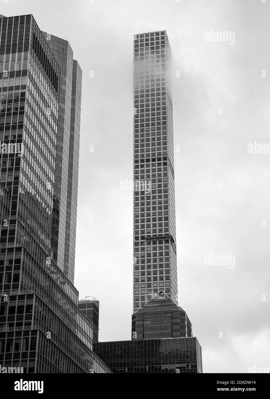 Worlds tallest residential tower Black and White Stock Photos & Images ...