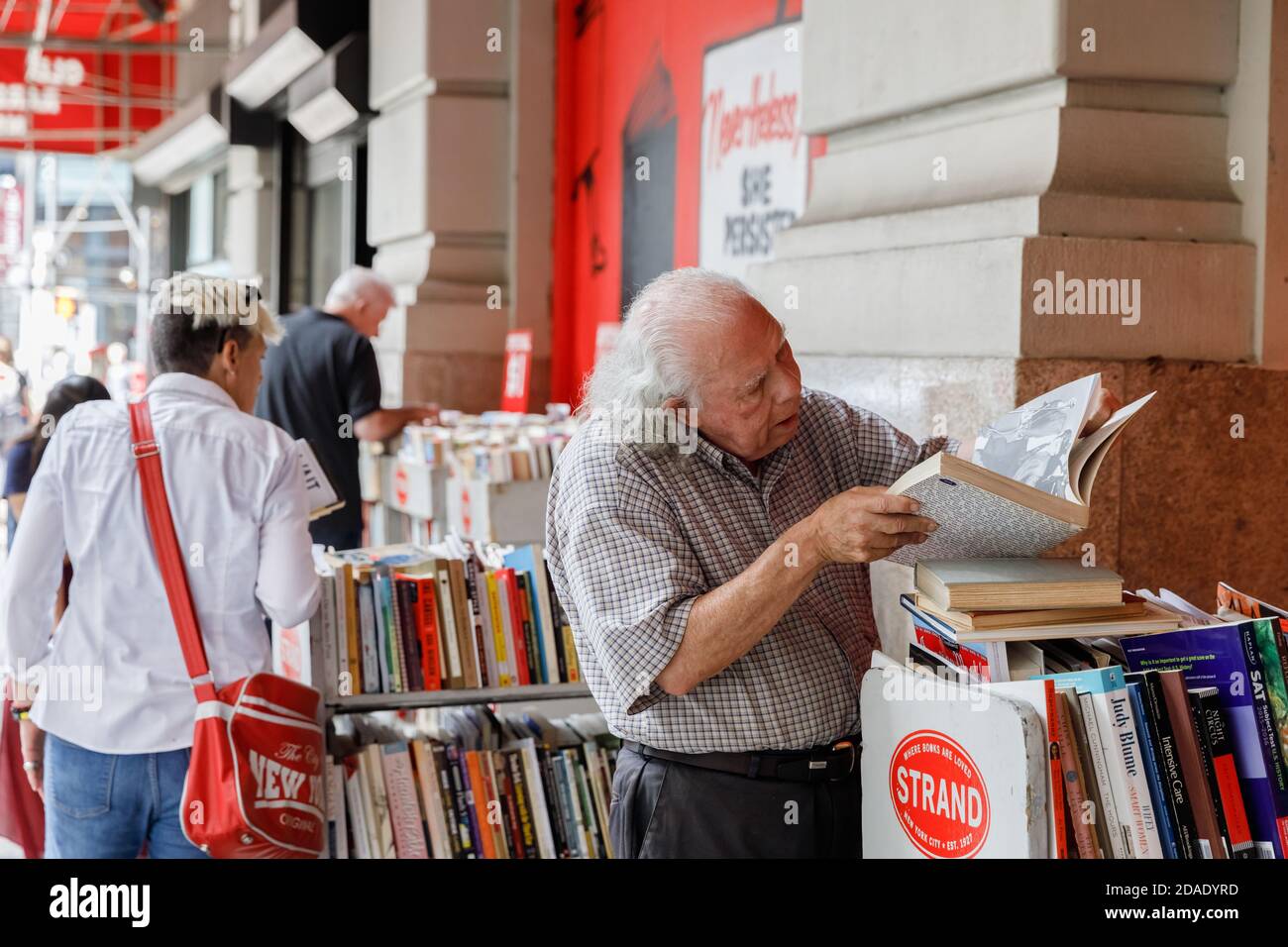 NEW YORK, USA Sep 16, 2017 Strand Book Store in Manhattan. A gray