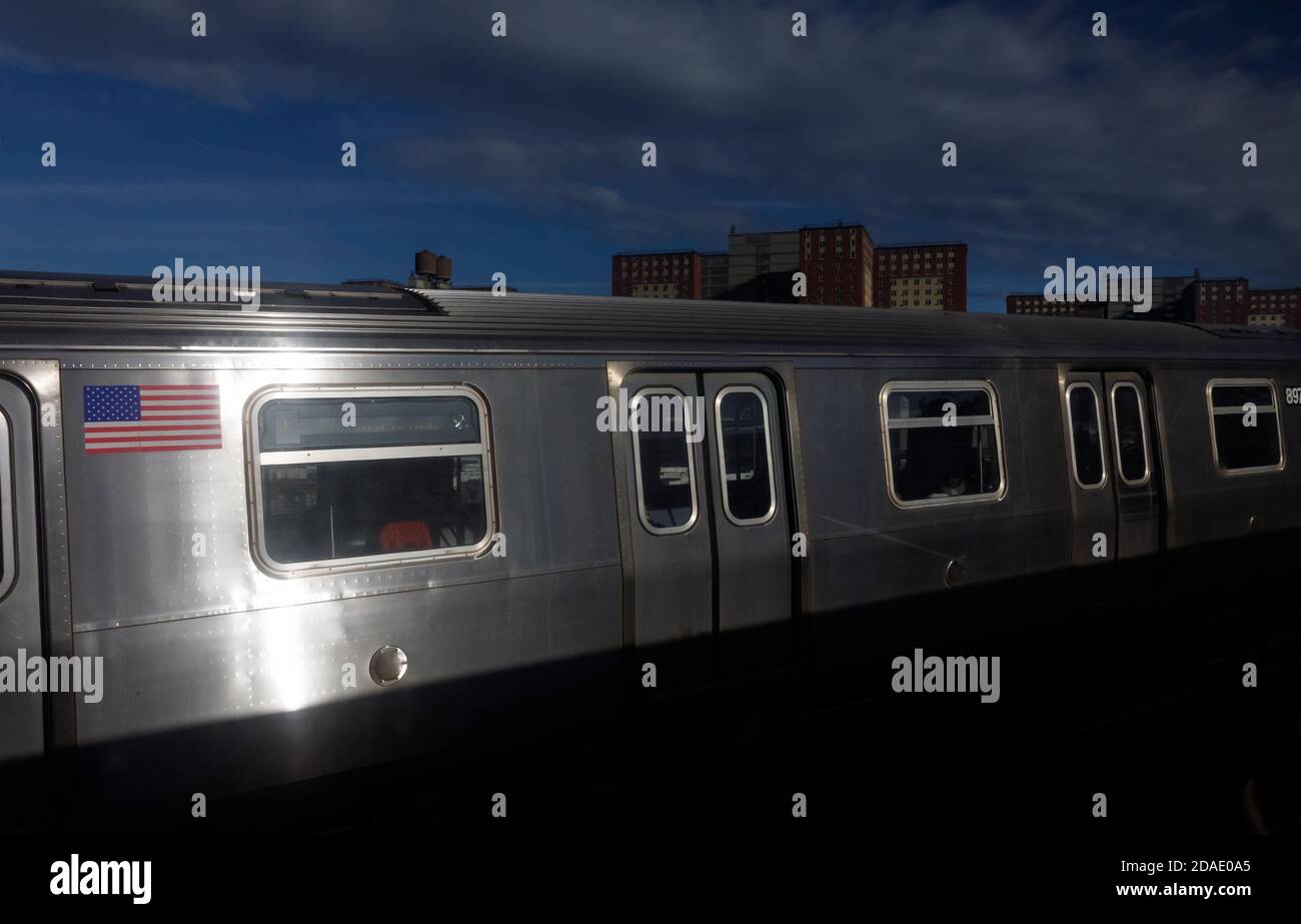 NEW YORK, USA Sep 22, 2017 New York City Subway. NYC Subway is one