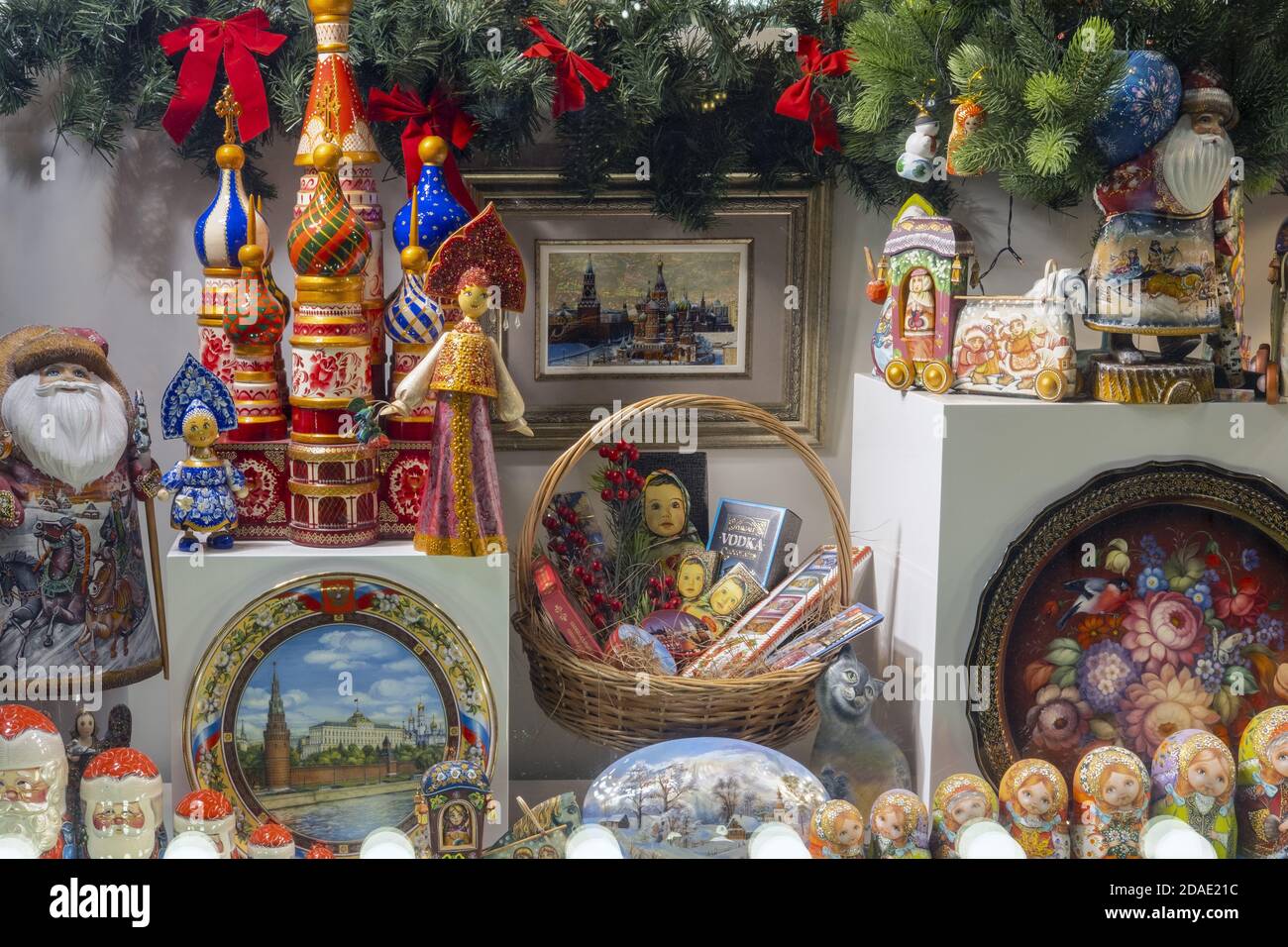 St Basil 2022 Christmas Bazaar Linxoln Ri Russian Dolls Market Christmas High Resolution Stock Photography And Images  - Alamy