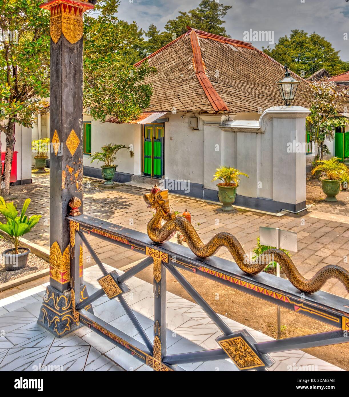 Yogyakarta Kraton, HDR Image Stock Photo