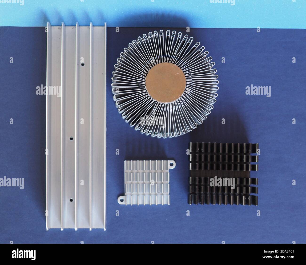 heat sink passive heat exchanger used in electronics Stock Photo Alamy