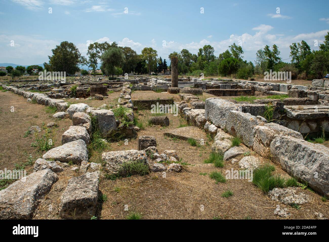 the-ancient-city-of-eretria-euboea-greece-stock-photo-alamy