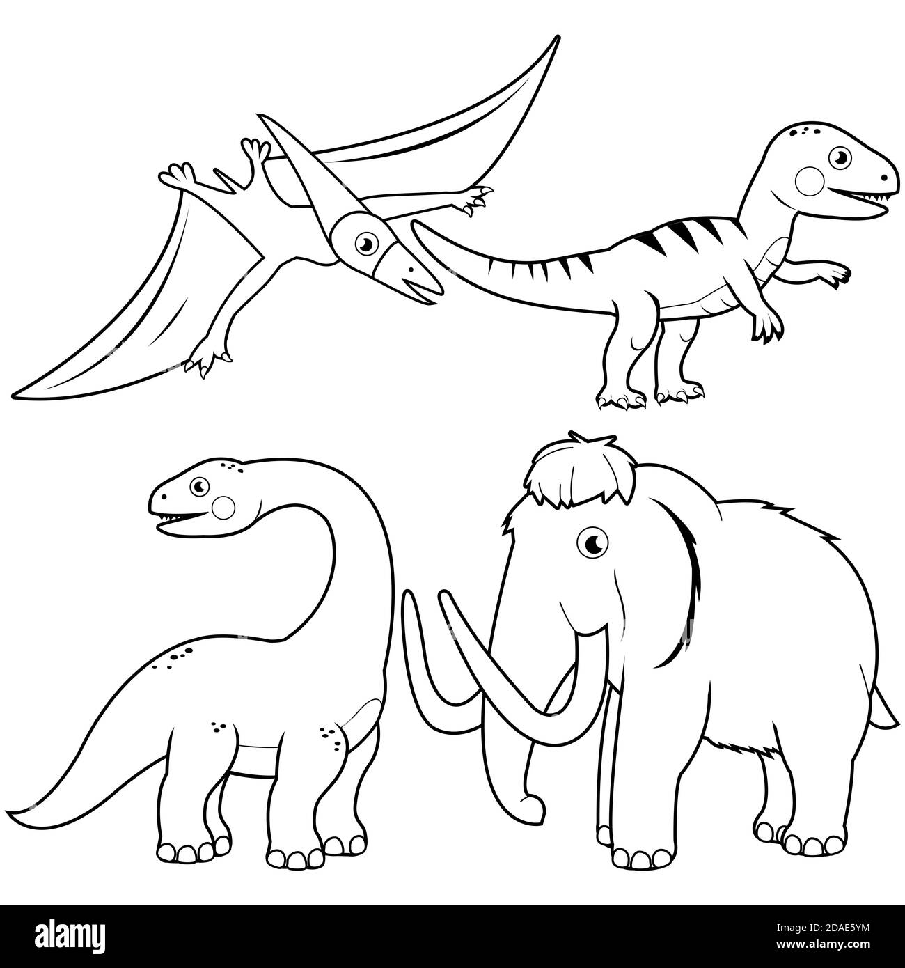 Download Dinosaurs Illustration High Resolution Stock Photography And Images Alamy