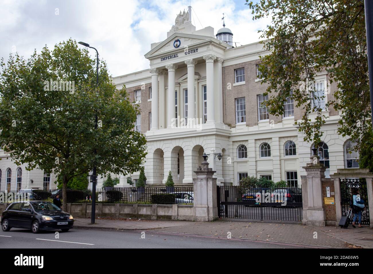 Imperial Court Apartments on Kennington Lane in London UK Stock Photo