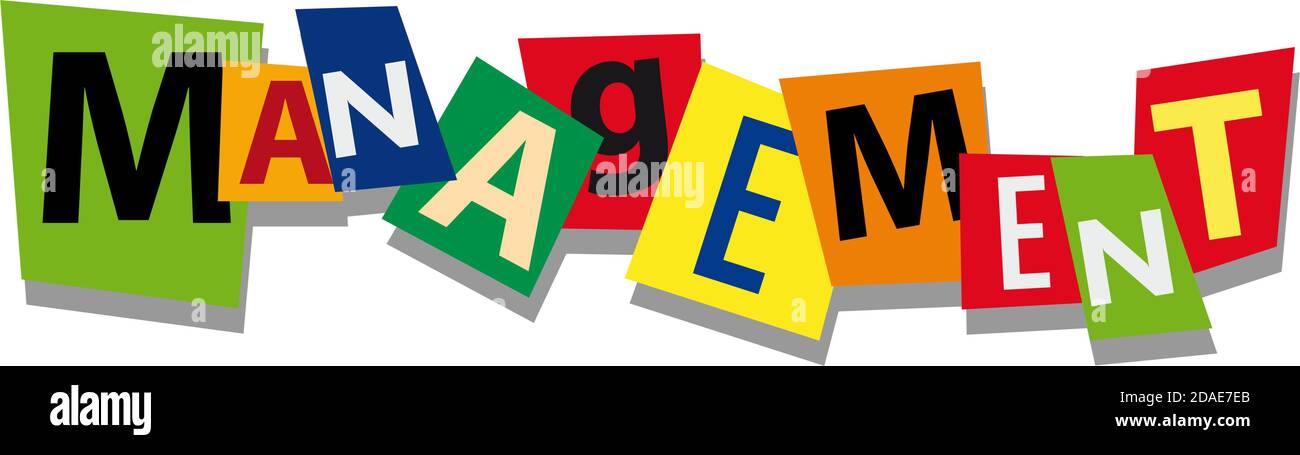 Management word hi-res stock photography and images - Alamy