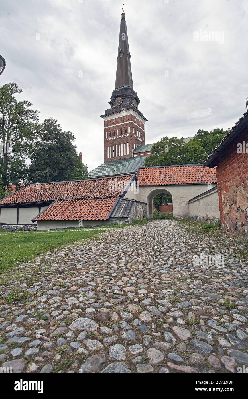 Sweden, Vastmanland, Vasteras, Vasteras domkyrka cathedral, 12th ...
