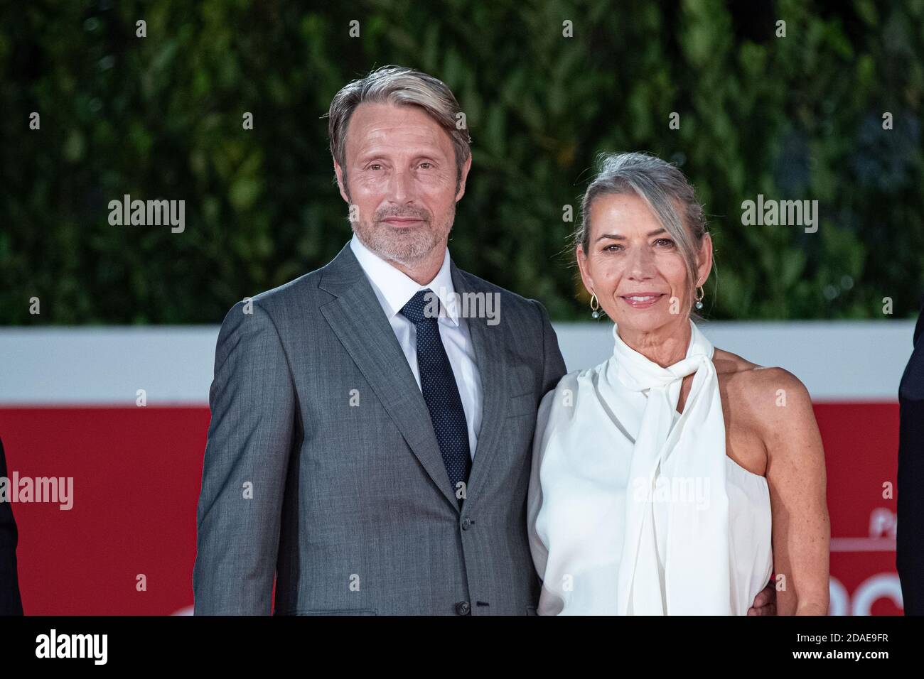 Roma, Oct, 20, 2020, Mads Mikkelsen, attends on red carpet in Roma Film Festival 2020 Stock Photo
