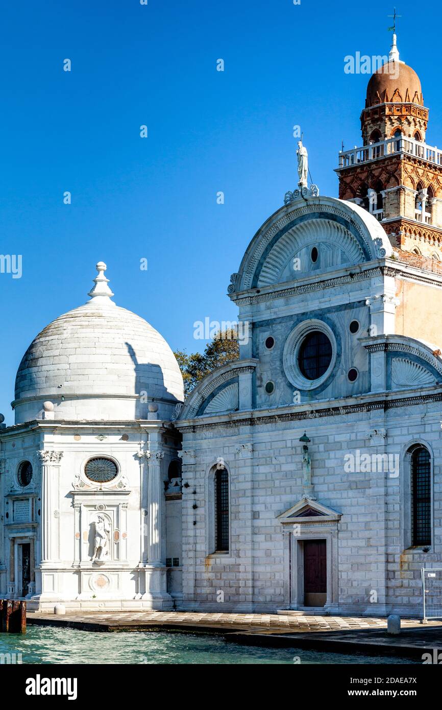 Church Of San Michele, Isola di San Michele, Venice, Italy Stock Photo