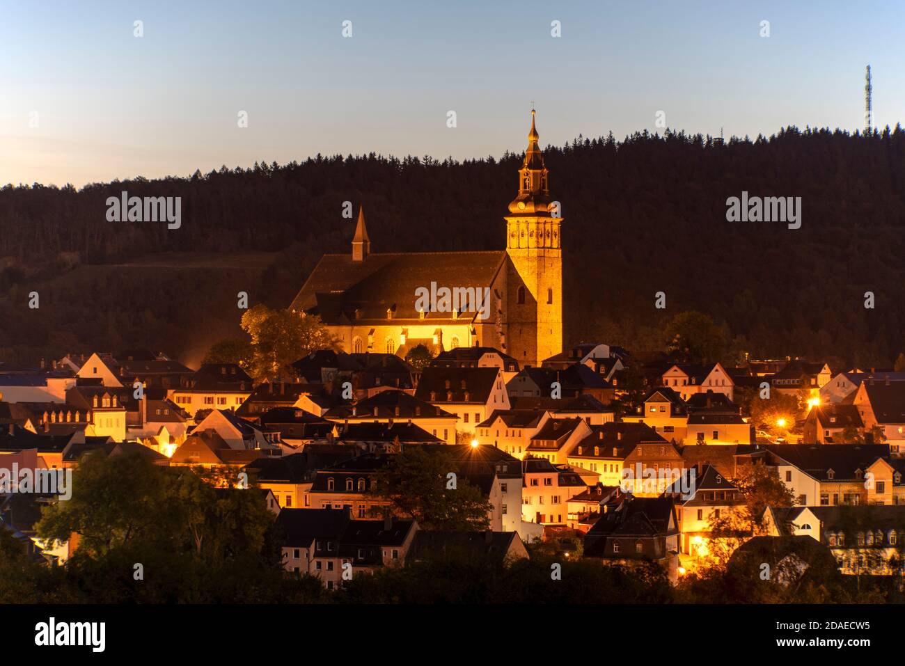 Buildings in schneeberg erzgebirge hires stock photography and images