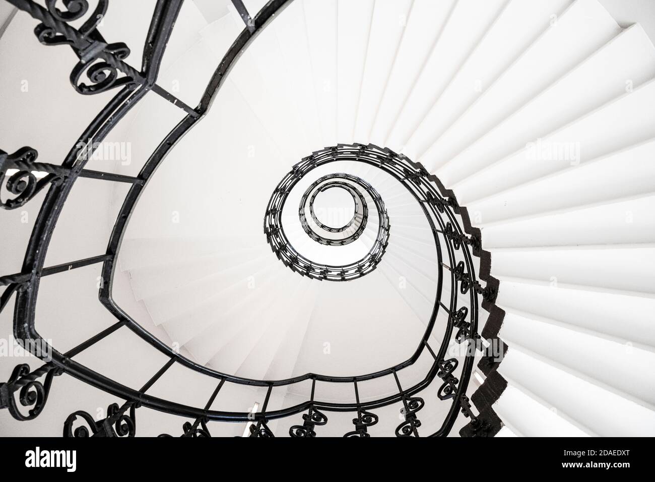 Europe, Germany, Hanseatic City of Hamburg, staircase architecture Stock Photo