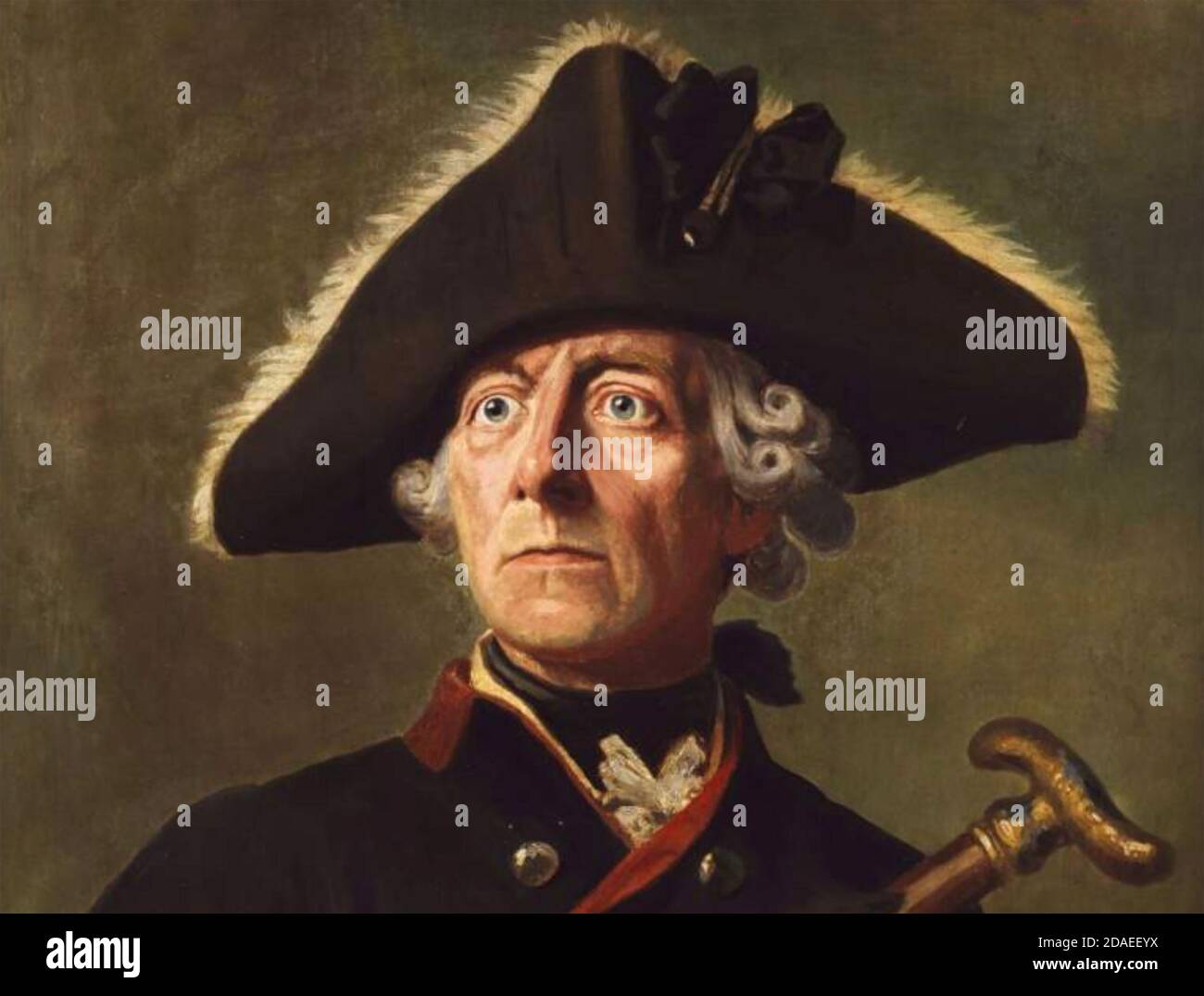 Frederick ii the great king of prussia hires stock photography and