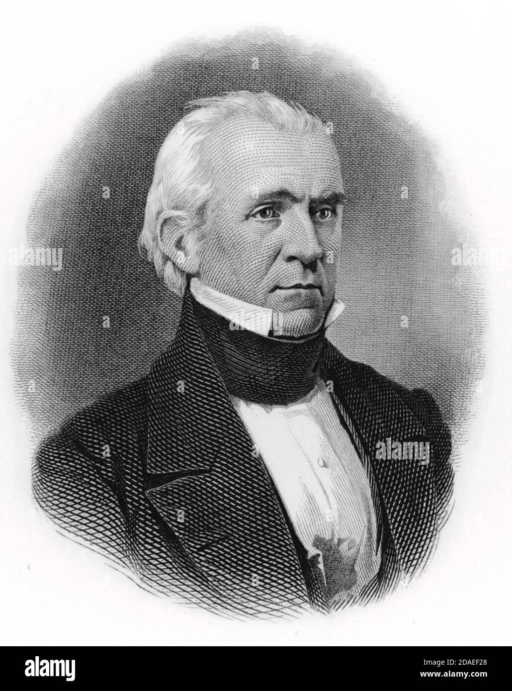 JAMES K. POLK (17951849) 11th President of the United States Stock Photo Alamy