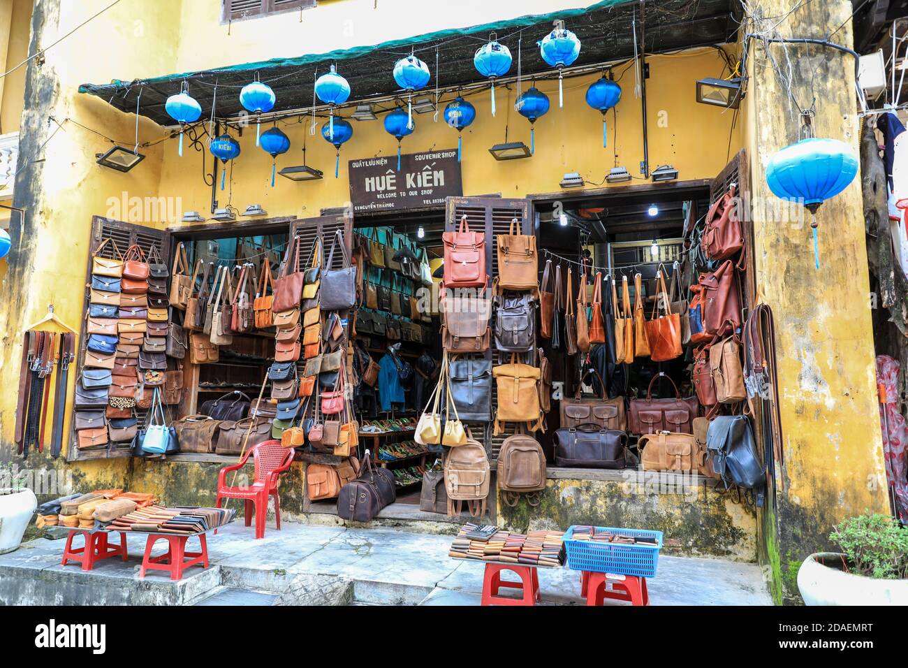 Leather bags hires stock photography and images Alamy