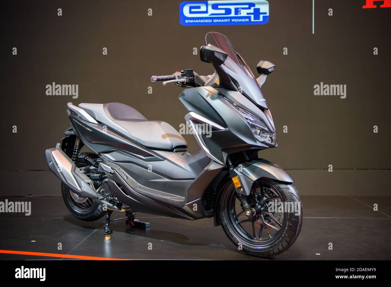 Honda All New Forza 350 Motorcycles on display at THE 41st BANGKOK  INTERNATIONAL MOTOR SHOW 2020 on July 14, 2020 in Nonthaburi, Thailand  Stock Photo - Alamy