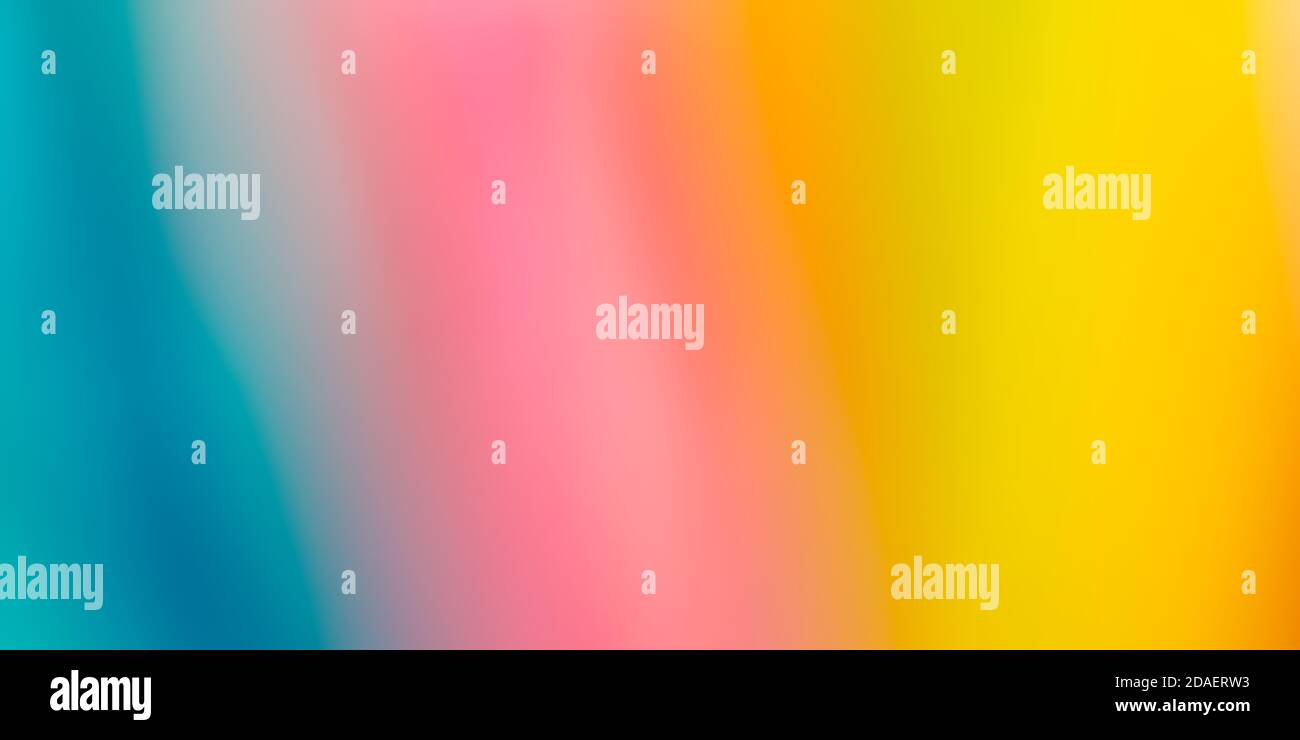 Blurred and colorful abstract gradient background Stock Photo