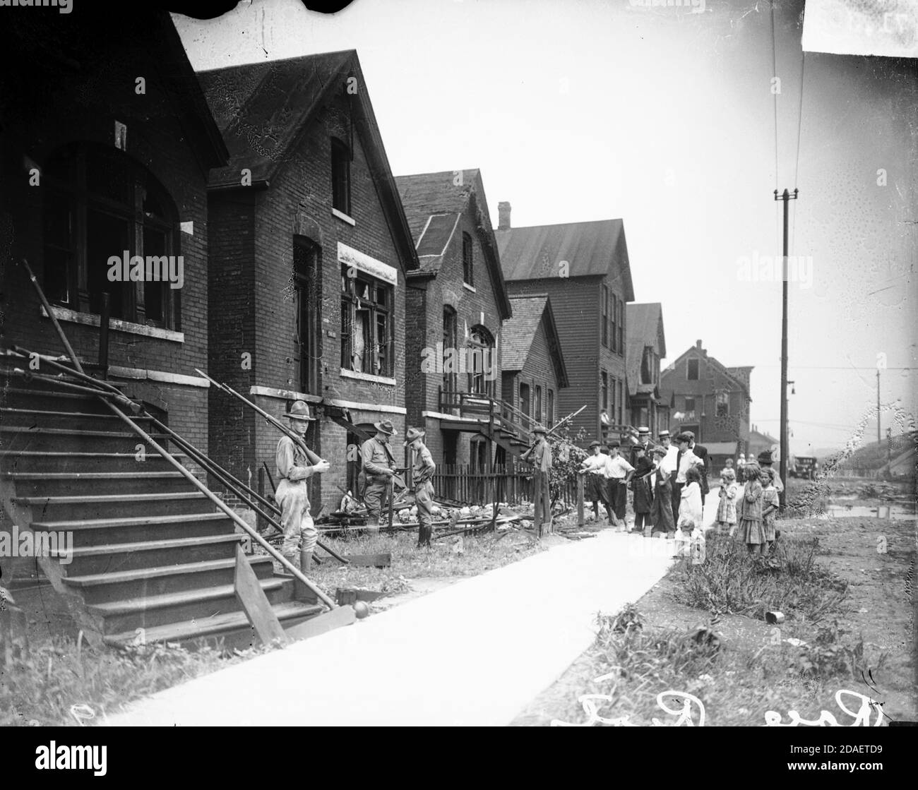 Chicago race riots 1919 hi-res stock photography and images - Alamy