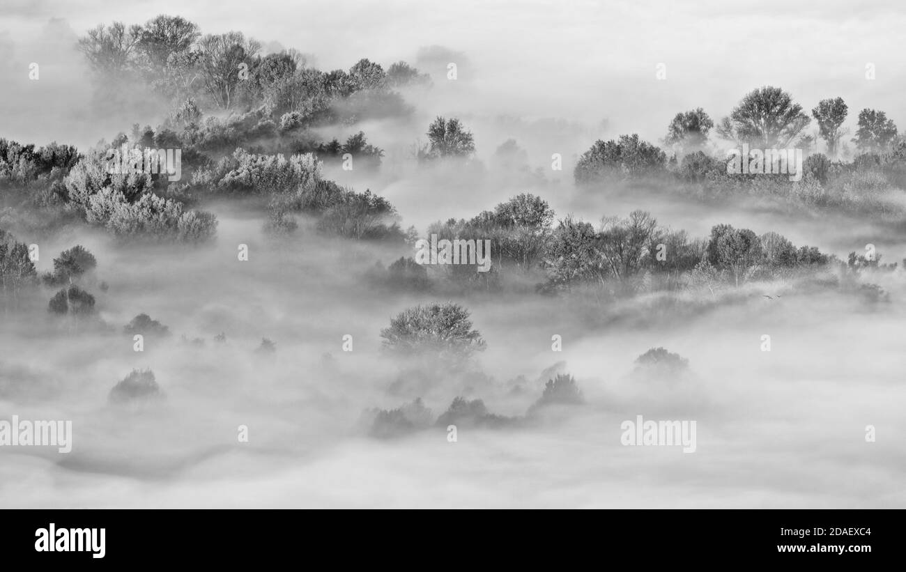 Dreamlike view Black and White Stock Photos & Images - Alamy