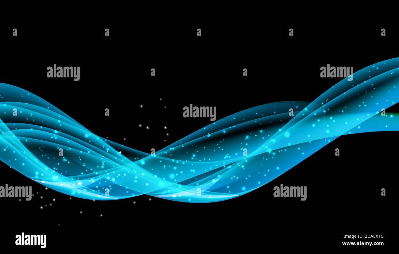 Wave Card Background Abstract Colored Wave Card Set Background. Illustration Stock Photo - Alamy
