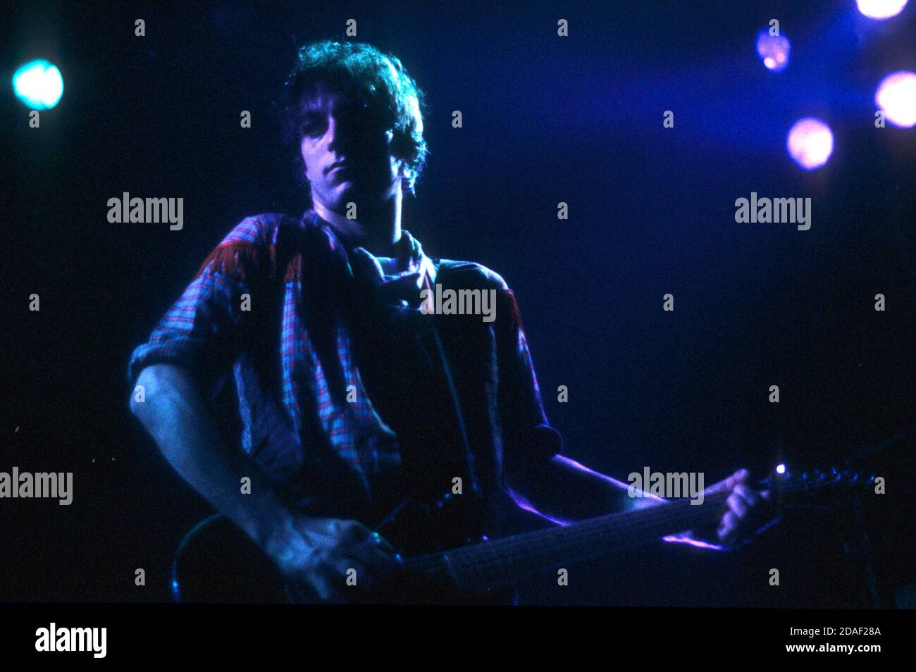 Peter Buck from REM live at the Lyceum. London, December 2nd, 1984