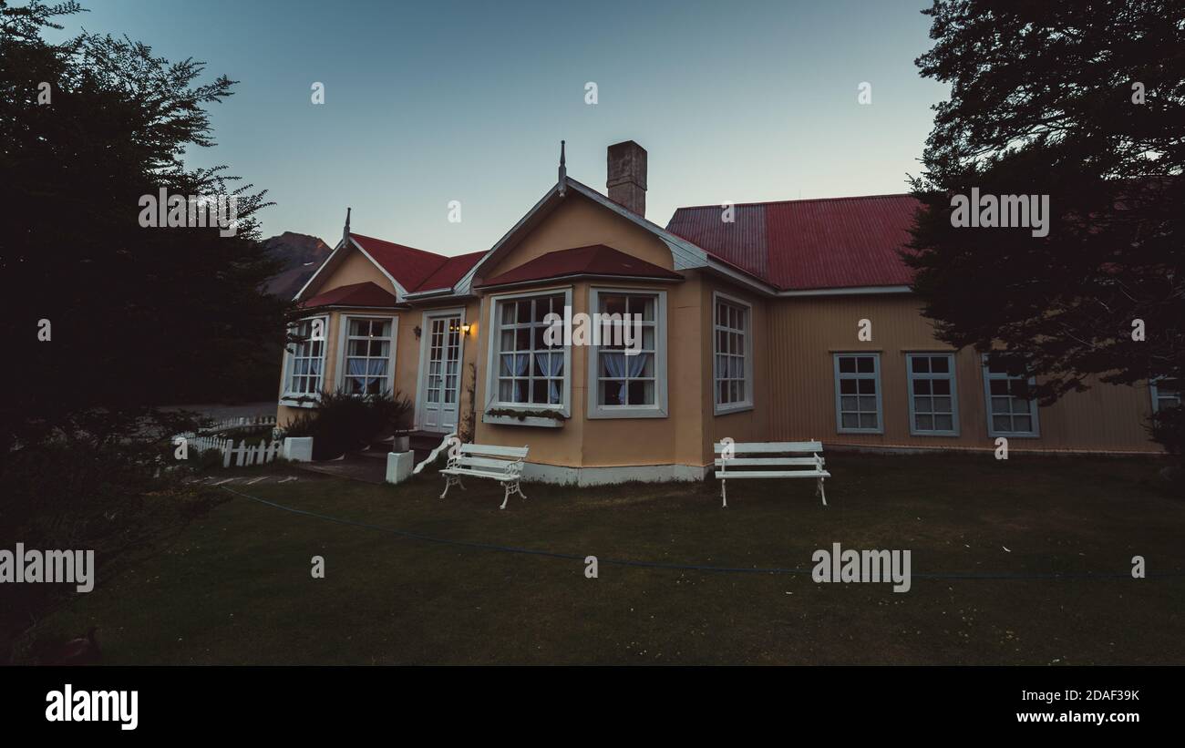 Hosteria El Pilar, El Chalten, Patagonia, Argentina, South America Stock Photo