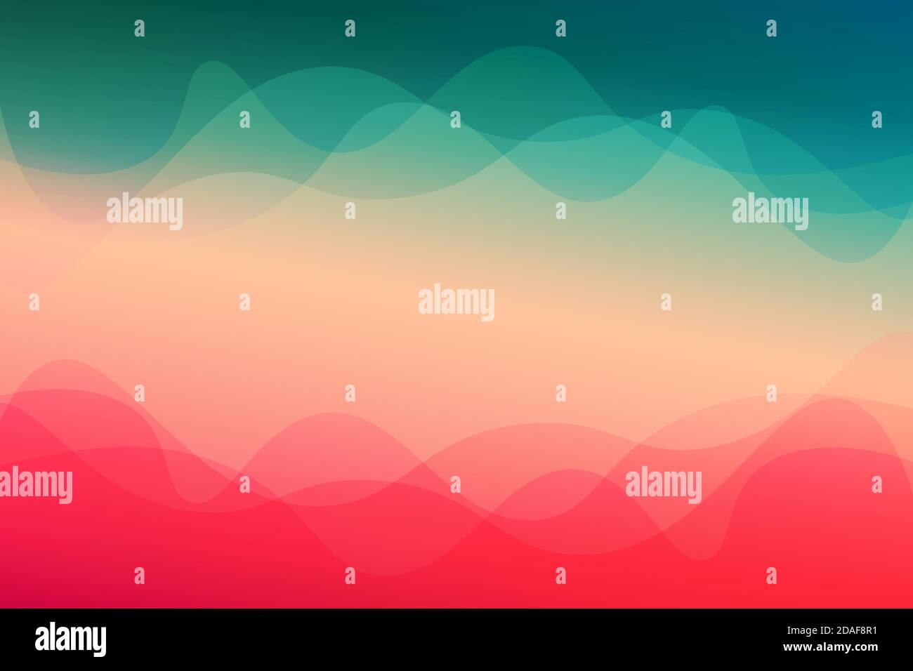 Landscape skyblue gradient fill vector abstract background minimalistic concept Stock Vector