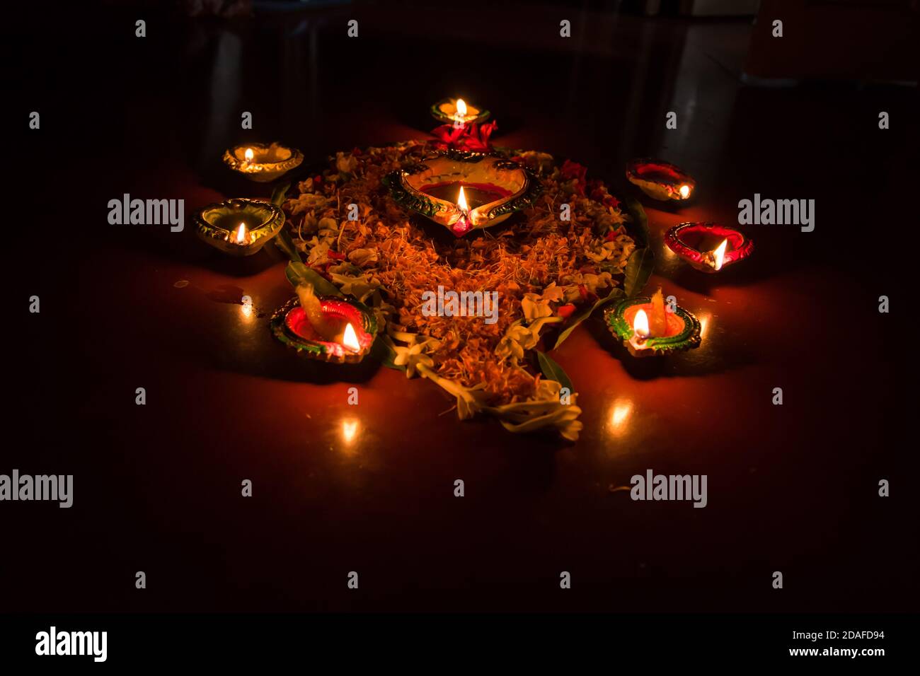 Happy diwali background diya hi res stock photography and images Alamy