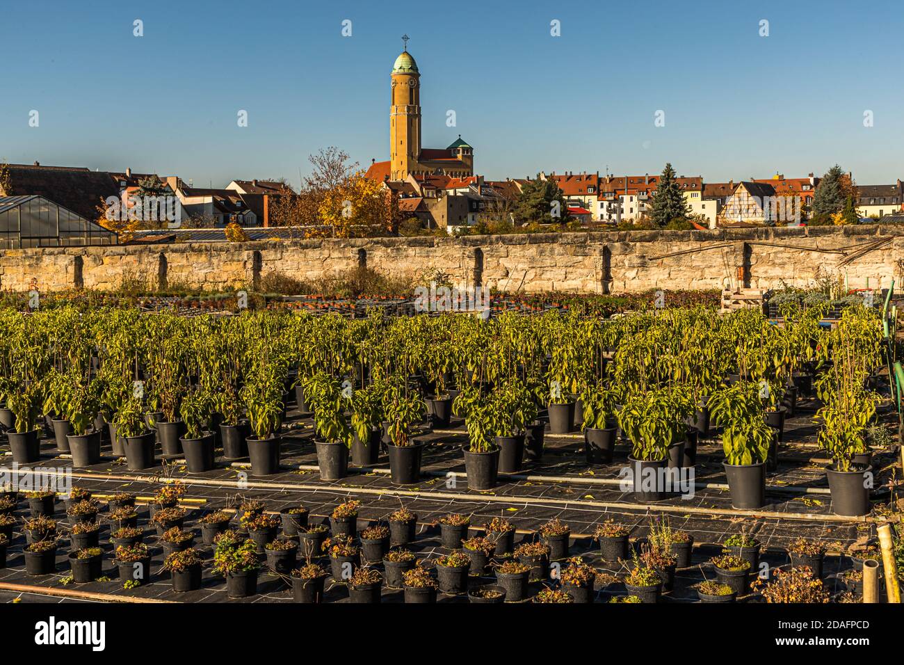 The Market Gardeners’ District of Bamberg is on the UNESCO World Heritage List since 1993 Stock Photo