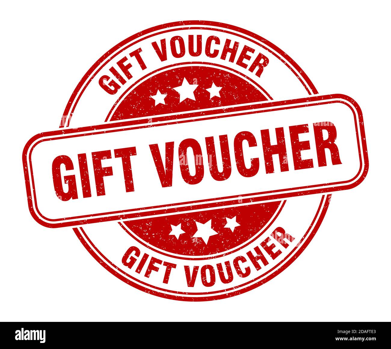 gift voucher stamp. gift voucher sign. round grunge label Stock Vector  Image & Art - Alamy