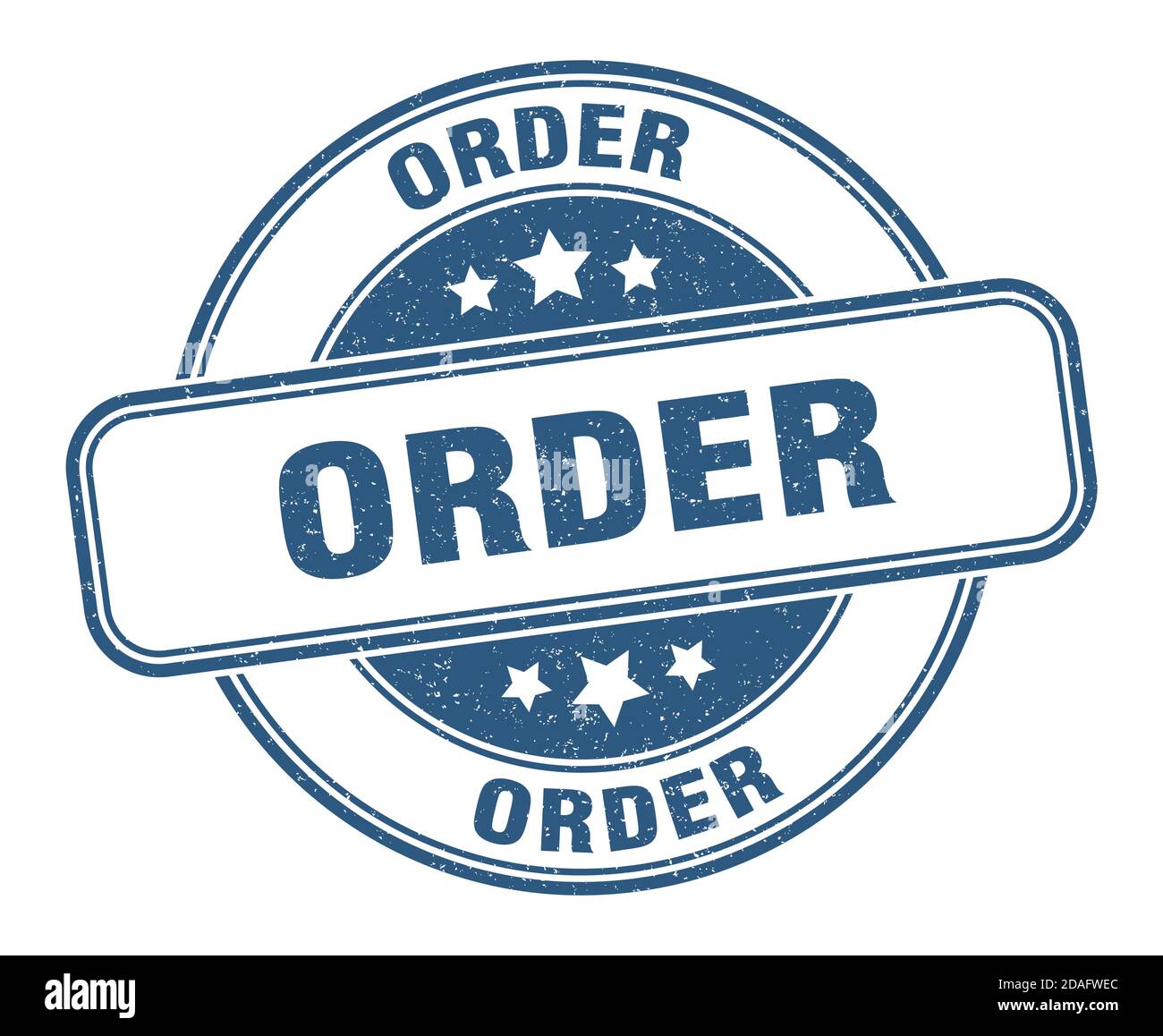 order stamp order sign round grunge label Stock Vector Image Art